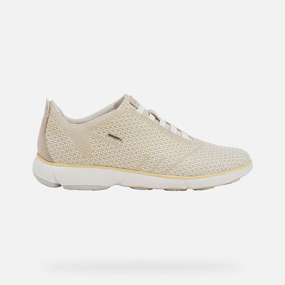 Basket Geox Nebula - Beige - Femme 123508-HKV